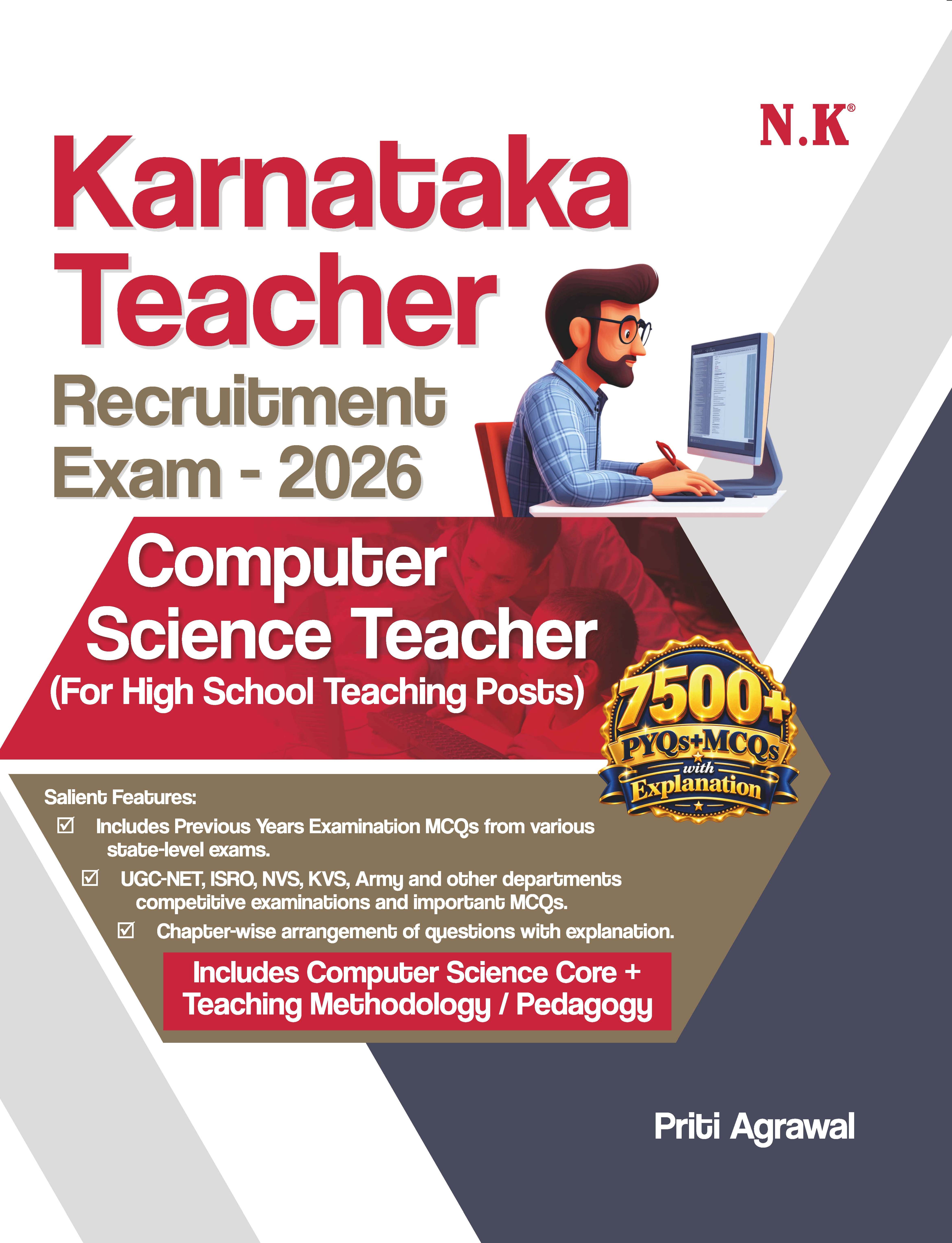 Karnataka Teacher Recruitment Exam-2026 (Computer Science Teacher)
